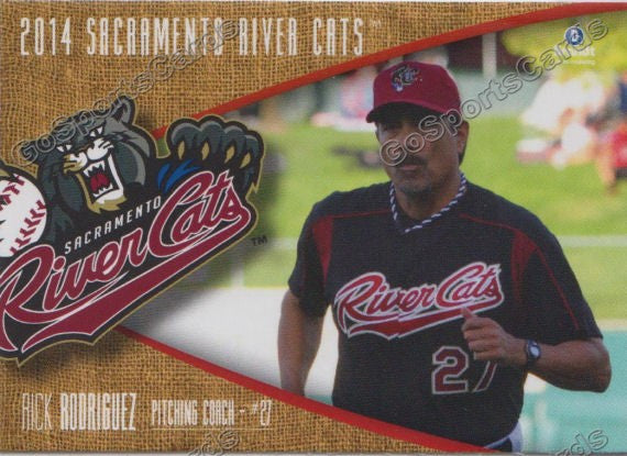 2014 Sacramento River Cats Rick Rodriguez