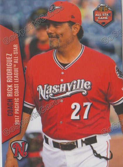 Rick Rodriguez 2017 Pacific Coast League All Star PCL Rick Rodriguez – Go Sports Cards