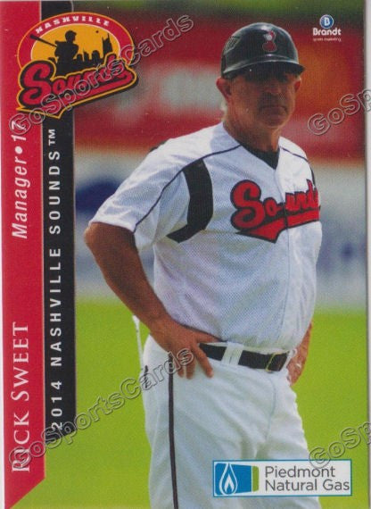 2014 Nashville Sounds Rick Sweet