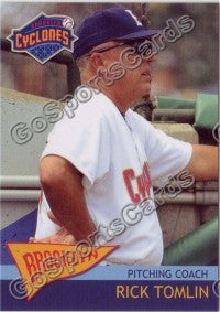 2010 Brooklyn Cyclones Rick Tomlin