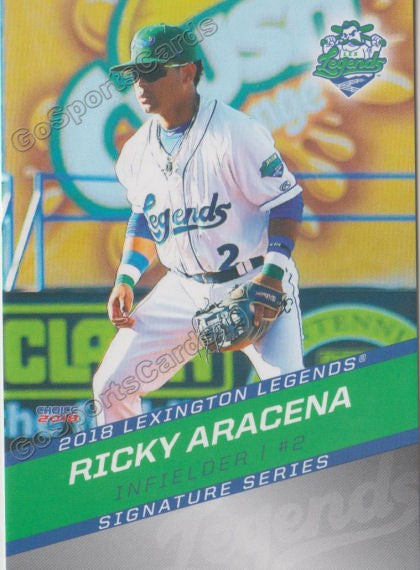 2018 Lexington Legends Ricky Aracena