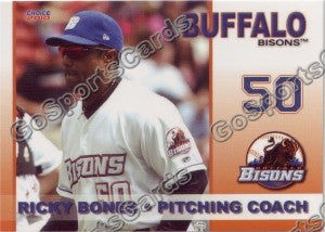 2010 Buffalo Bisons Ricky Bones