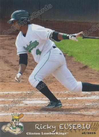 2016 Clinton LumberKings Ricky Eusebio