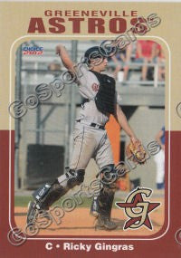 2012 Greeneville Astros Ricky Gingras