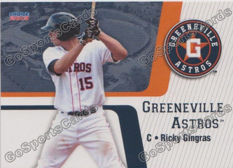 2013 Greeneville Astros Ricky Gingras