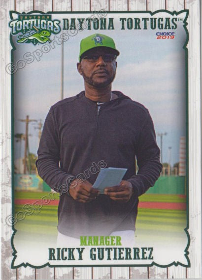 2019 Daytona Tortugas Ricky Gutierrez