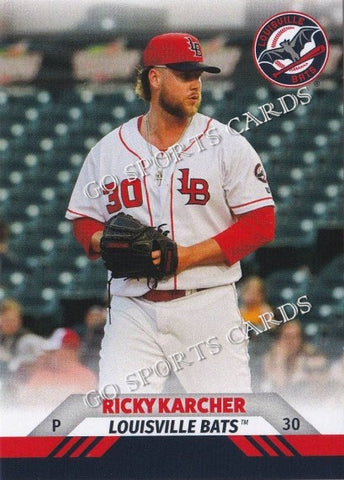 2023 Louisville Bats Ricky Karcher