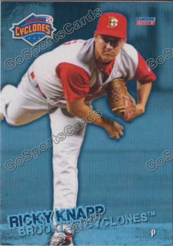 2013 Brooklyn Cyclones Ricky Knapp