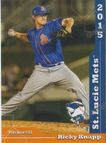 2015 St Lucie Mets Ricky Knapp