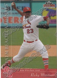 2012 Palm Beach Cardinals Ricky Martinez