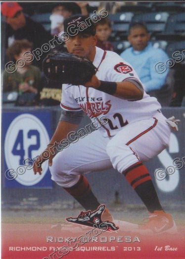 2013 Richmond Flying Squirrels Ricky Oropesa