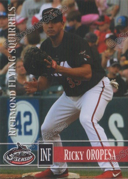 2014 Richmond Flying Squirrels Ricky Oropesa