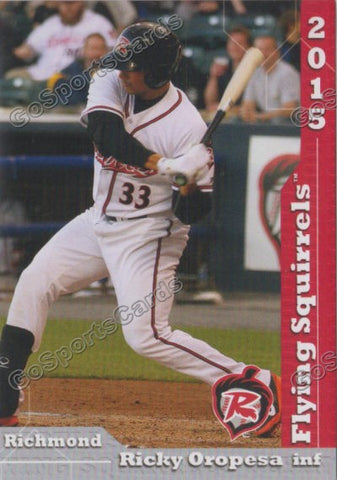 2015 Richmond Flying Squirrels Ricky Oropesa