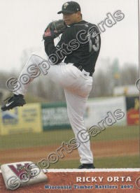 2007 Wisconsin Timber Rattlers Ricky Orta