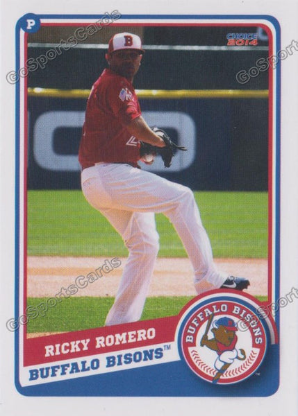 2014 Buffalo Bisons Ricky Romero