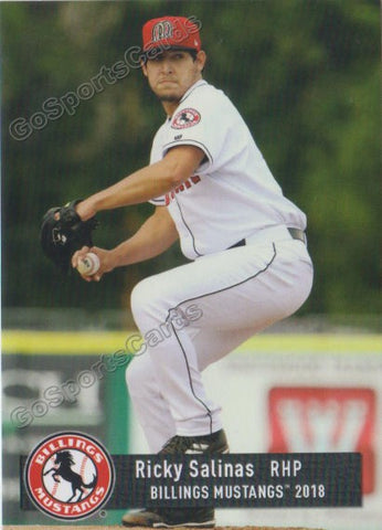 2018 Billings Mustangs Ricky Salinas