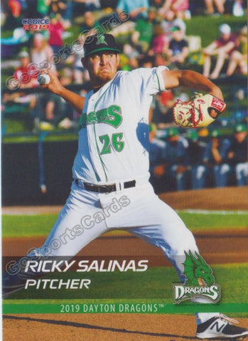 2019 Dayton Dragons Ricky Salinas