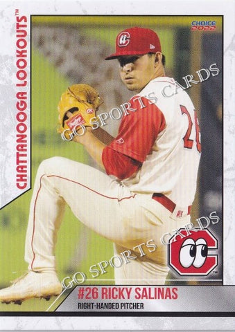 2022 Chattanooga Lookouts Ricky Salinas