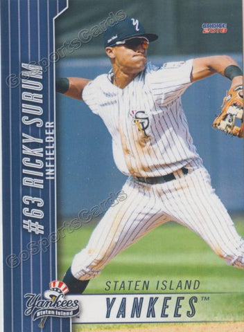 2018 Staten Island Yankees Ricky Surum