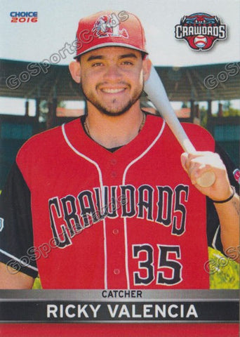 2016 Hickory Crawdads Ricky Valencia