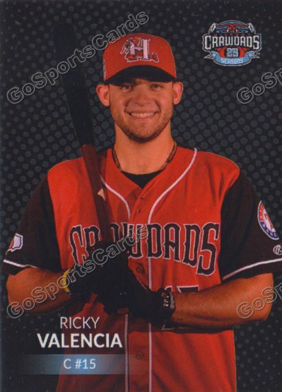 2017 Hickory Crawdads Ricky Valencia