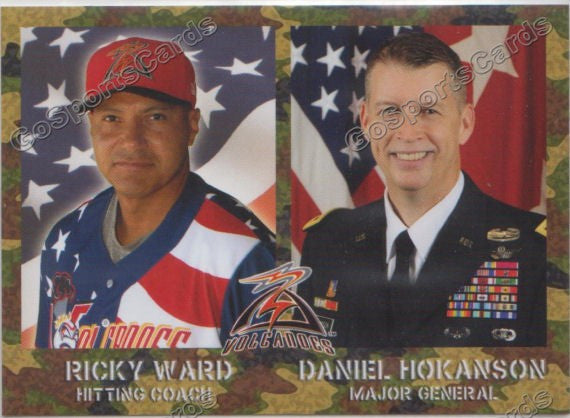 2014 Salem Keizer Volcanoes Military SGA Ricky Ward