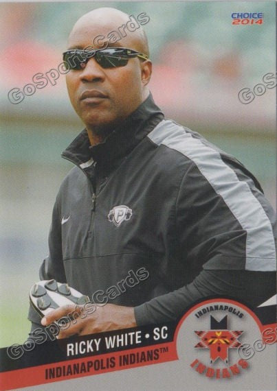 2014 Indianapolis Indians Ricky White