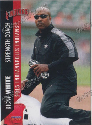 2015 Indianapolis Indians Ricky White