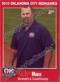2010 Oklahoma City RedHawks Rick Mabie