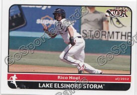 2012 Lake Elsinore Storm Rico Noel
