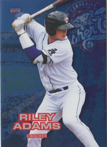 2019 New Hampshire Fisher Cats Riley Adams
