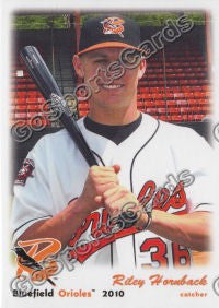 2010 Bluefield Orioles Riley Hornback