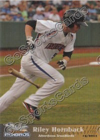 2011 Aberdeen IronBirds Riley Hornback