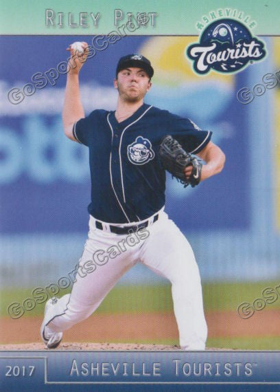 2017 Asheville Tourists Riley Pint