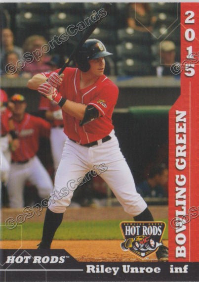 2015 Bowling Green Hot Rods Riley Unroe