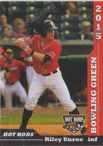 2015 Bowling Green Hot Rods Riley Unroe