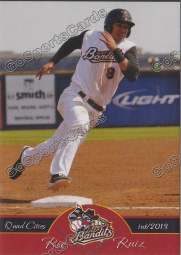 2013 Quad Cities River Bandits Rio Ruiz