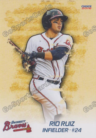 2016 Gwinnett Braves Rio Ruiz