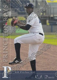 2012 Princeton Rays RJ Randy Davis