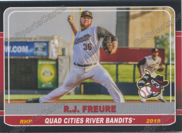 2019 Quad Cities River Bandits RJ Freure