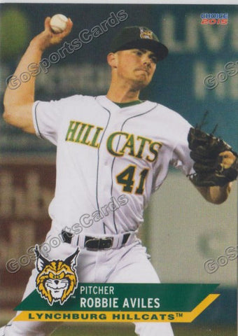 2015 Lynchburg Hillcats Robbie Aviles