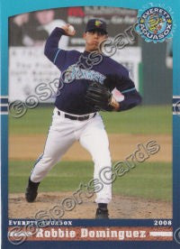 2008 Everett AquaSox Robbie Dominguez
