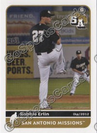 2012 San Antonio Missions Robbie Erlin