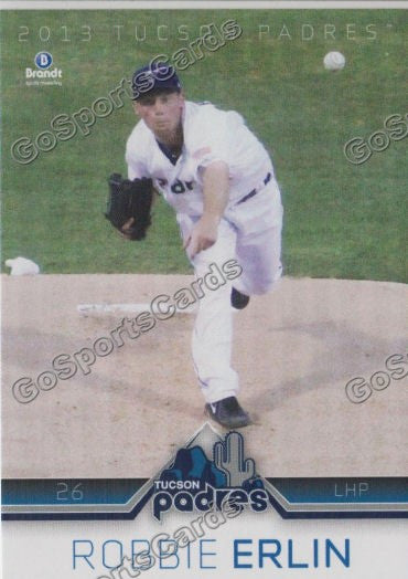 2013 Tucson Padres Robbie Erlin