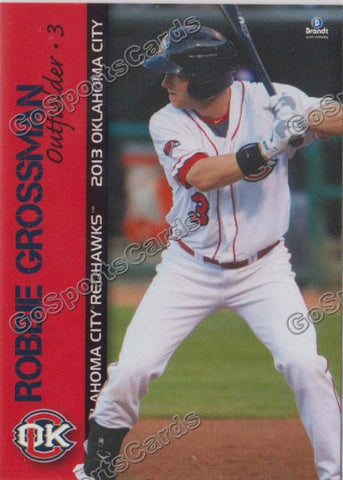 2013 Oklahoma City RedHawks Robbie Grossman