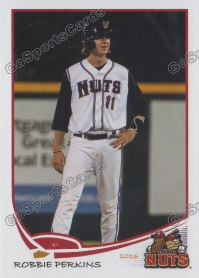2016 Modesto Nuts Robbie Perkins