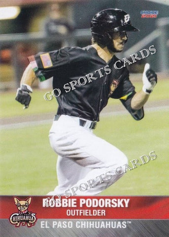 2021 El Paso Chihuahuas Robbie Podorsky