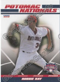 2012 Potomac Nationals Robbie Ray