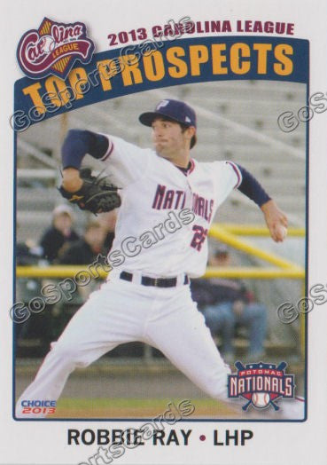 2013 Carolina League Top Prospect Robbie Ray