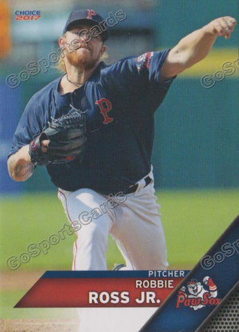 2017 Pawtucket Red Sox Robbie Ross Jr